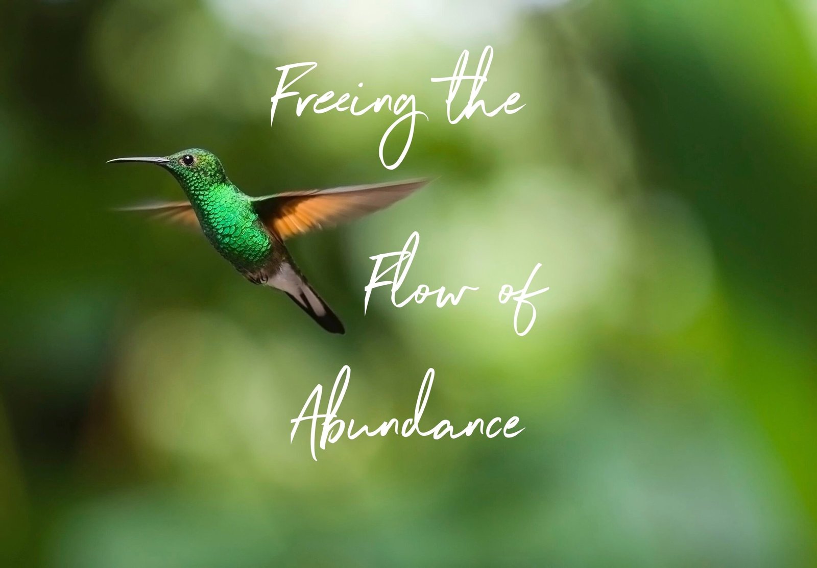 Freeing the flow of abundance